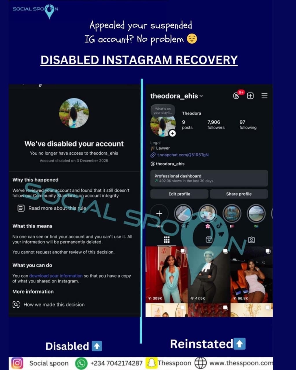 Disabled Instagram: @theodora_ehis